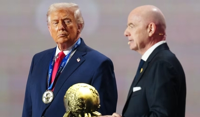 Trump's One-Word Response to FIFA Chief Gianni Infantino Draws Attention
